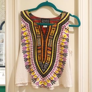 Mamie Ruth Aztec Top